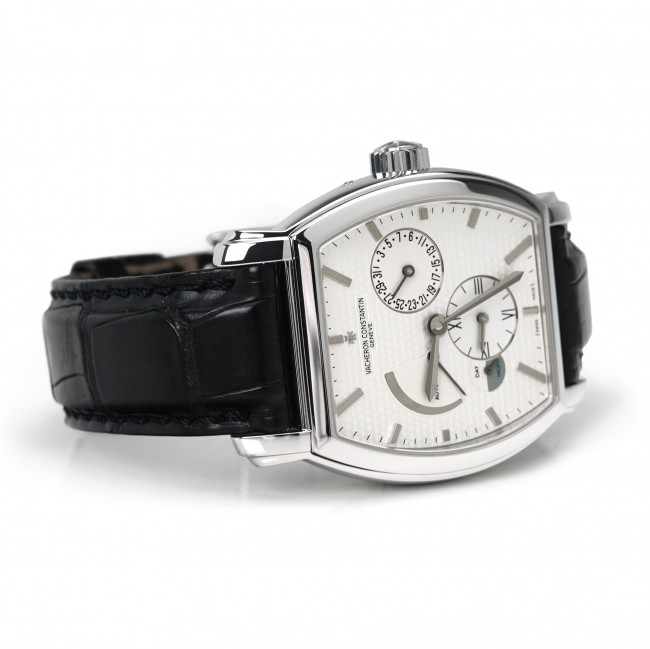 Часы Vacheron Constantin Malte Royal Eagle Dual Time White Gold Silver Dial