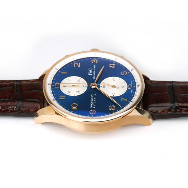 Часы IWC Portugieser Chronograph Bucherer Blue Edition