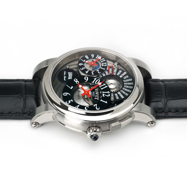 Часы Bovet Dimier Recital 6 Orbis Mundi Titanium White Gold