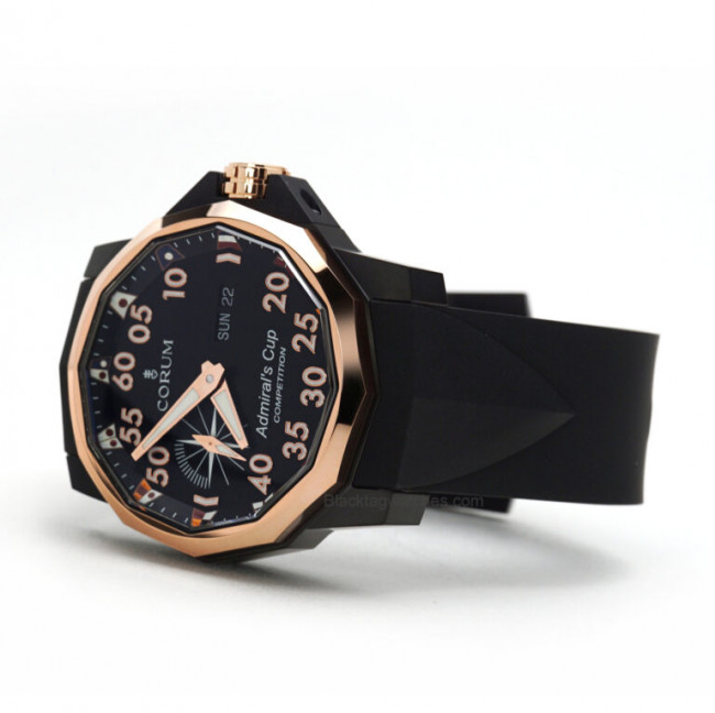 Часы Corum Admiral’s Cup Competition 48 Gold DLC Titanium UNWORN