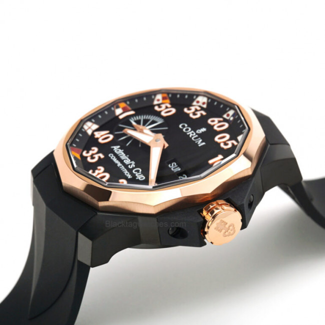 Часы Corum Admiral’s Cup Competition 48 Gold DLC Titanium UNWORN