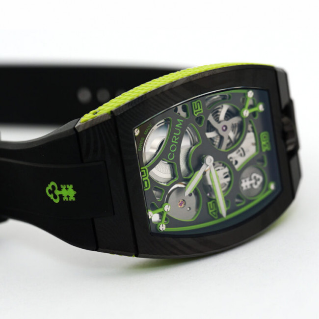 Часы Corum Lab 01 Damascus Steel Green UNWORN